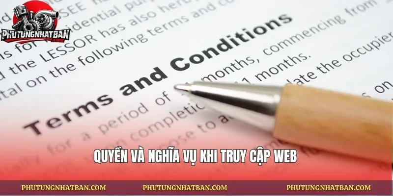 Quyền và nghĩa vụ khi truy cập web