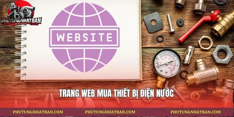 Trang web mua thiết bị điện nước