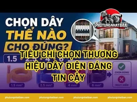 Tiêu Chí Chọn Thương Hiệu Dây Điện Đáng Tin Cậy